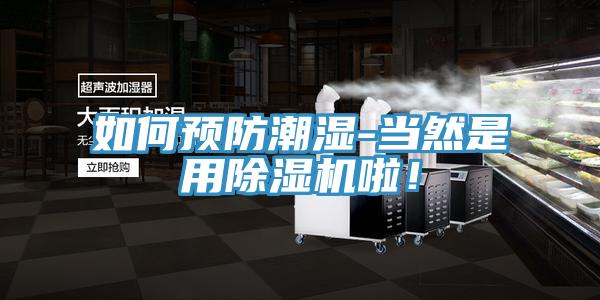 如何預防潮濕-當然是用除濕機啦！