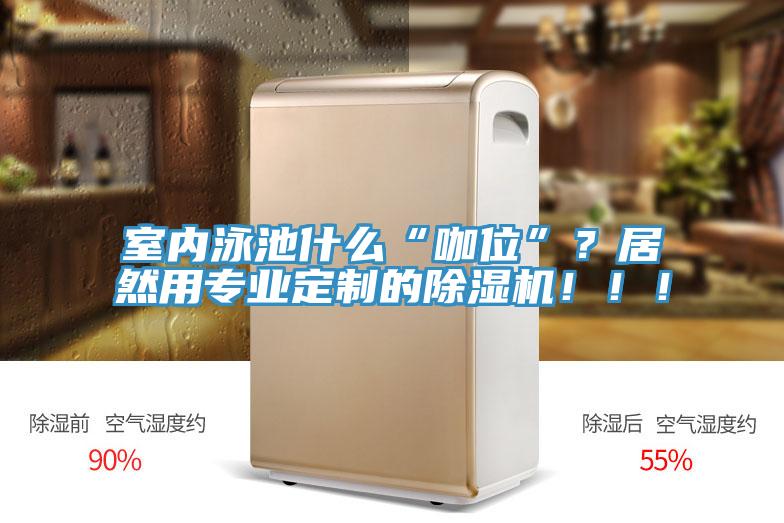 室內(nèi)泳池什么“咖位”?居然用專業(yè)定制的除濕機!!!