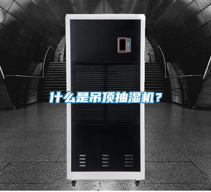 什么是吊頂抽濕機？
