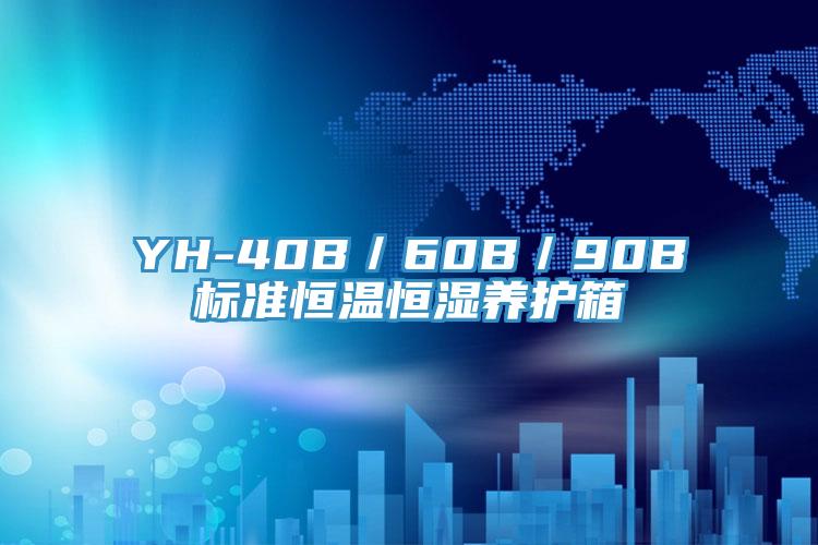 YH-40B/60B/90B標準恒溫恒濕養護箱