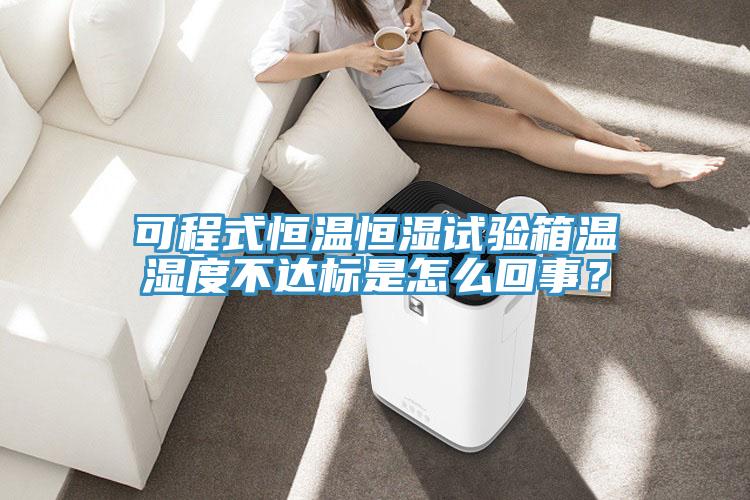 可程式恒溫恒濕試驗箱溫濕度不達標是怎么回事?