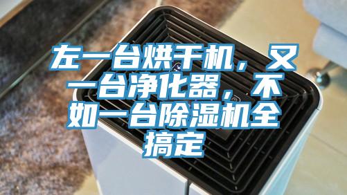 左一臺烘干機，又一臺凈化器，不如一臺除濕機全搞定