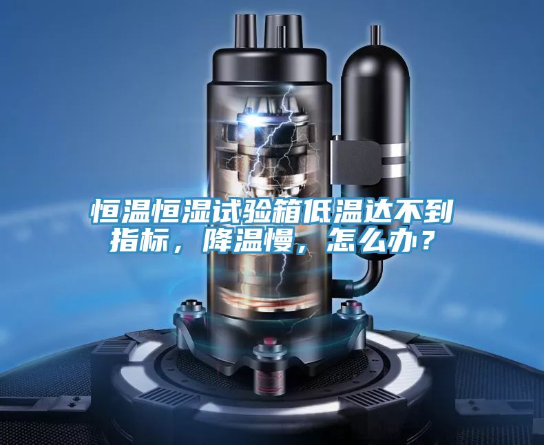 恒溫恒濕試驗(yàn)箱低溫達(dá)不到指標(biāo)，降溫慢，怎么辦？
