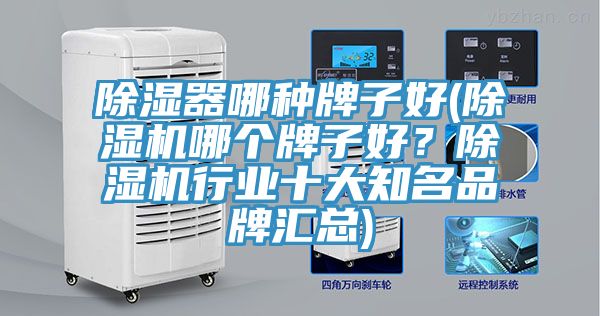 除濕器哪種牌子好(除濕機(jī)哪個(gè)牌子好?除濕機(jī)行業(yè)十大知名品牌匯總)