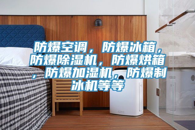 防爆空調(diào)，防爆冰箱，防爆除濕機，防爆烘箱，防爆加濕機，防爆制冰機等等