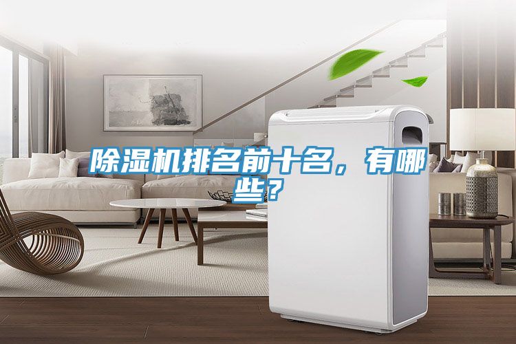 除濕機排名前十名，有哪些？